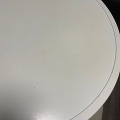 【大塚家具】　ダイニング丸テーブル　ホワイト　　  の画像