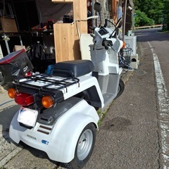 ホンダジャイロX 距離の少ない美品ですの画像