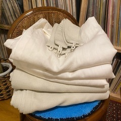 【無印良品】カーテンセット 差し上げます。