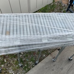 ローラーコンベア コンベヤ 伸縮式の画像
