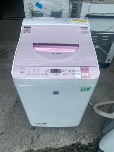 NO B230  ?福岡市内配送設置無料✨?SHARP 洗濯機 5.5kg ES-T5E4-KP 