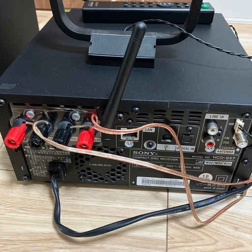 SONY CD ミニコンポ CMT SX7 