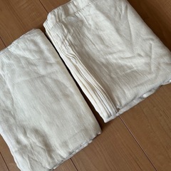 ⭐︎オーガニックコットン布団掛けカバー＆敷きカバーセット（エムー...