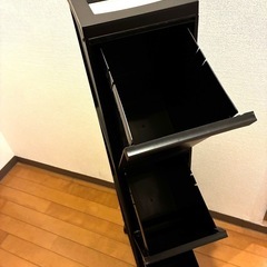 【✨ほぼ未使用の美品✨】多段ダストボックス・スリムペール3段