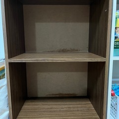 本棚　カラーボックス