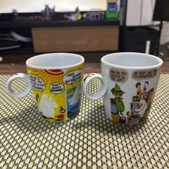 ムーミンの小さめマグカップセットの画像