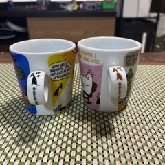ムーミンの小さめマグカップセットの画像