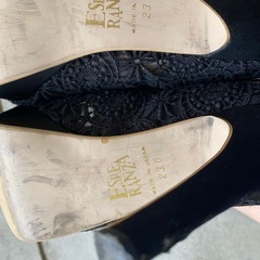 パンプス23cm エスペランサ　ハイヒール　ビジューの画像