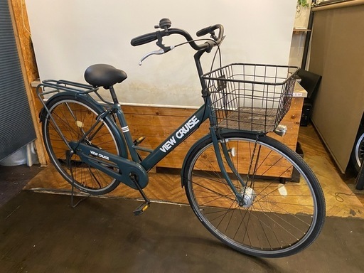 27インチ　シングルギア自転車