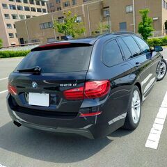 7/20(日)、7/21(月)大牟田イオン展示会で出展します！美車！BMW 523d ツーリング　Mスポーツ！ディーゼル！低燃費！後期型！多機能！車検R8年12月！エアサス交換済み！乗って帰れます！の画像