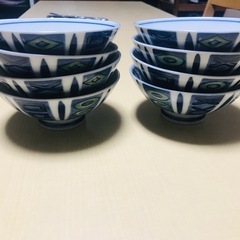 お茶碗Φ13cm8個組の画像
