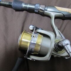 釣具　バスロット2本　ベイトリール、スピニングリール　ロット（バレーヒル）リール（ダイワ）手渡し希望の画像