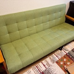 1000円差し上げます ソファ&収納スツール 引き取りお願いします。