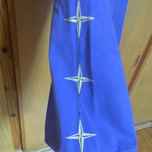 超レア フレアデニムパンツ 紫