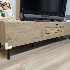 テレビ台 LOWYA ラタン調