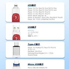 iPhone、その他多数対応 USBメモリ 256GB Type-C機種対応

の画像