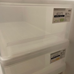 ニトリ 押入れケース 2点セット 