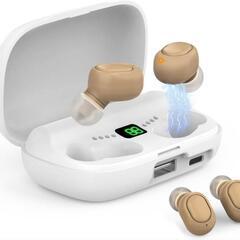 集音器 高齢者 耳穴型 片耳両耳 タイプC充電器 4段階音量調整

