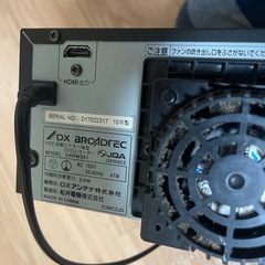 DX BROADREC DVDレコーダー DXRW251 HDD/VHSの画像