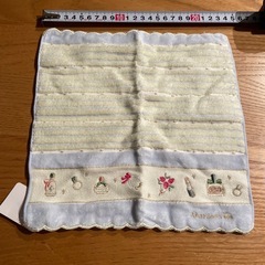 【新品未使用】Afternoon Tea 刺繍タオルハンカチ
