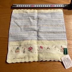 【新品未使用】Afternoon Tea 刺繍タオルハンカチの画像
