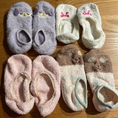 もこもこ靴下
