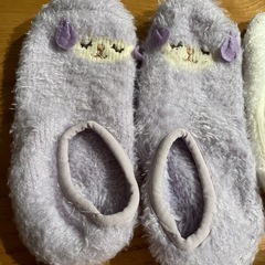 もこもこ靴下の画像