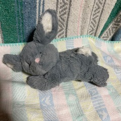 眠りうさぎ　ぬいぐるみ