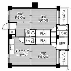 ◆敷金・礼金が無料！◆ビレッジハウス萩原1号棟 (203号室)