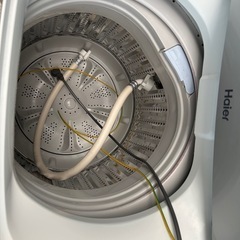 値下げしました！Haier 縦型洗濯機 5.5kg 本体の画像