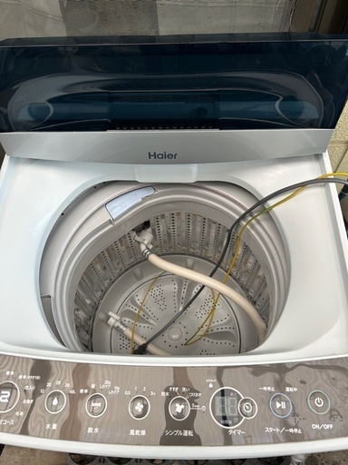値下げしました！Haier 縦型洗濯機 5.5kg 本体