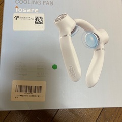 新品未使用のネッククーリングファンの画像