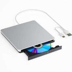 外付けDVD/CD ドライブ ダビング対応Window/Mac ...