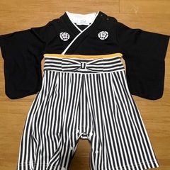 赤ちゃん着物ロンパース　男の子　袴