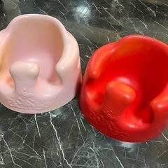  【取引中問い合わせ停止】ベビーチェア バンボ 赤 ピンク