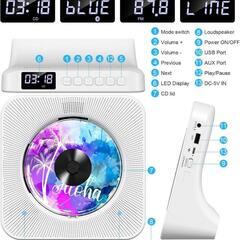 CDプレーヤー Bluetooth/CD/FM/USB/AUXなどに対応 ラジオ

の画像