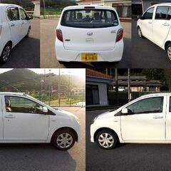 【値下】ミライース 車検ロング【ナビ/バックカメラ&モニター/ETC バリ山夏タイヤ/LEDヘッドライト&LEDポジション球/キーレス/取り扱い説明書】車検令和8年9月17日 走行13.2万キロの画像
