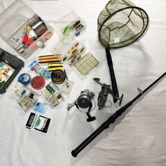 ■■■釣り具セット　釣り竿、リール、ルアーなど■■■
