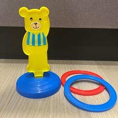 リングタワー　輪投げ おもちゃクマさん　縁日