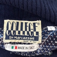 ☆美品☆イタリア製ハイネックセーター（Ｌ)の画像