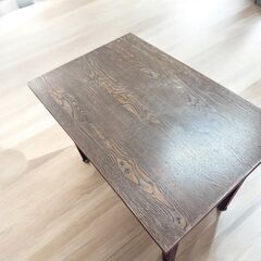 ダイニングテｰブル　　(約)幅100×奥行773×高さ72-75cm　（高さ調節アジャスター付き）の画像