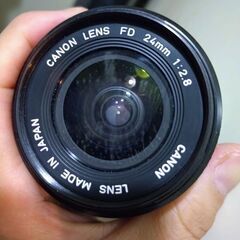 実用品　Canon New FD 24mm F2.8 