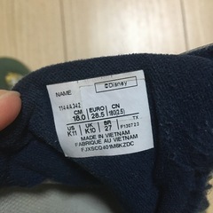 asics ミッキー キッズシューズ 18cmの画像