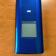 KDDI　au　かんたんケータイ　KYF32　ブルー（中古品）の画像
