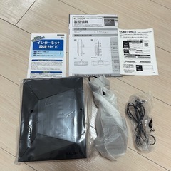 Wi-Fi ルーター　
WRC-X3200GST3-Bの画像