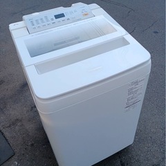  万代店　★Panasonic 8kg 見やすい操作パネル!!柔...