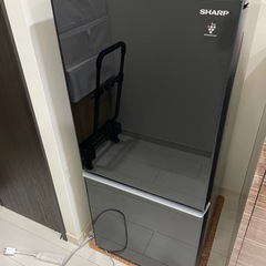 SHARP 冷蔵庫　ブラック　137L