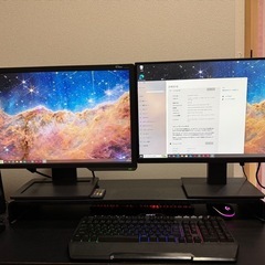 2モニターゲーミングPC