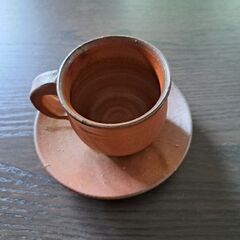 コーヒーカップ　ソーサー付きの画像