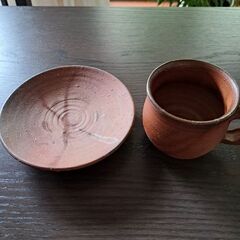 コーヒーカップ　ソーサー付きの画像